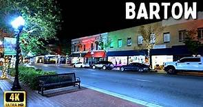 Bartow Florida Walking Tour At Night