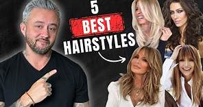 Long Hair After 50: The 5 BEST HAIRSTYLES!!