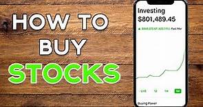 How to Buy Stocks on Robinhood (for beginners)