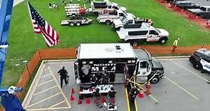 Morton Grove, Illinois - National Night Out 2023 Drone Footage