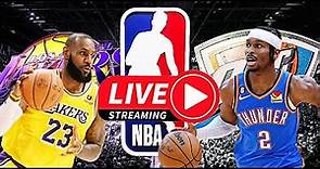**LIVE** Los Angeles Lakers VS Oklahoma City Thunder NBA Basketball Game