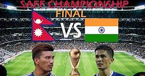 Nepal Vs India SAFF Finals | Oct 16, 2021 | Live Streaming