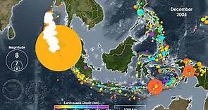 Earthquakes of Indonesia: 2004 - 2019