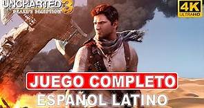 Uncharted 3 Drake's Deception Remastered | Juego Completo Español Latino | PS5 4K 60FPS