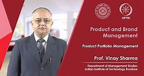 Lecture 22: Product Portfolio Management