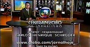 Final: Jornal Hoje - Globo (11/01/2007)
