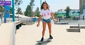 Francesca Zignago entrenó junto a la selección de skateboarding - Lima 2019