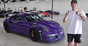 Taking Delivery of my Ultra Violet Porsche GT3RS (Rare Spec)