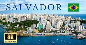 ▶️ SALVADOR Bahia, Brazil 🇧🇷 | by Drone Footage | 8K ULTRA HD