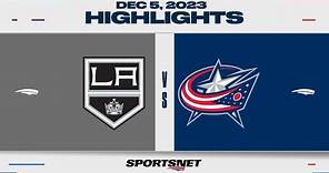 NHL Highlights | Kings vs. Blue Jackets - December 5, 2023