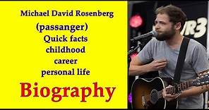 Michael David Rosenberg (passanger) Biography || quick facts || family || career || lifestory ||