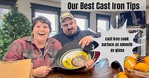 Best Cast Iron Tips! Refinishing your Modern Cast Iron to Make it Work Like Vintage!