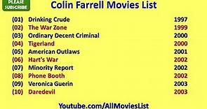 Colin Farrell Movies List