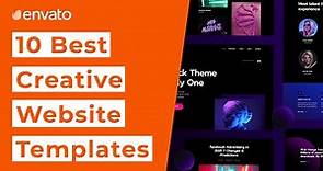 10 Best Creative Website Design Templates [2021]