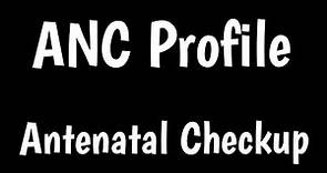 ANC Profile Test | Antenatal Checkup | ANC Blood Test In Pregnancy |