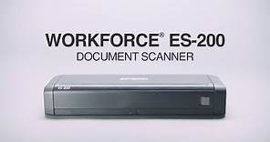 Epson WorkForce ES-200 Scanner | Take the Tour