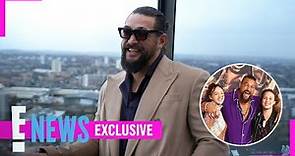 Jason Momoa Dishes on 'Aquaman 2,' Holiday Plans With His Kids | E! News