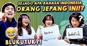 TES 3 ORANG JEPANG TULIS BAHASA INDONESIA! SEJAGO APA YA MEREKA!?