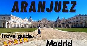 The Palace of Aranjuez Things to do in Madrid. SPAIN, Travel Guide