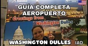 Guía Completa Aeropuerto Washington Dulles.✈️