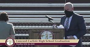 Concord-Carlisle High School Graduation - July 19, 2020