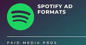 Spotify Ad Formats