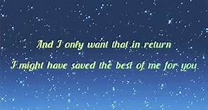 The Best Of Me | David Foster & Olivia Newton John | Lyrics | HQ
