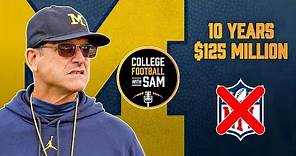 Michigan Football Offers Jim Harbaugh $125 Million Contract Extension | College Football 2023