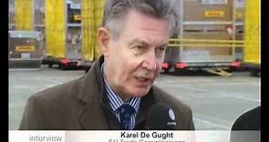 Karel De Gucht: "Es peligroso entrar en una carrera por...