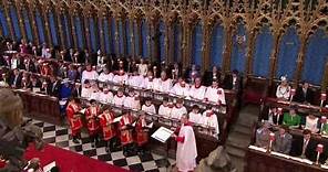 The Royal Wedding Ceremony - Westminster Abbey Choir - This is the day (by John Rutter)