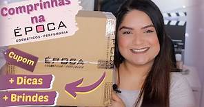 MAIS COMPRINHAS NO SITE DA ÉPOCA COSMÉTICOS | DICA DE CUPOM DE DESCONTO + AMOSTRAS | Raay Romualdo