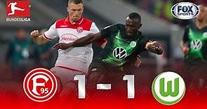 Fortuna Düsseldorf - Wolfsburgo [1-1] | GOLES | Jornada 4 | Bundesliga