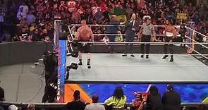 Paul Heyman introduces Brock Lesnar. WWE SummerSlam 2019 ( Brock Lesnar vs Seth Rollins) LIVE CROWD
