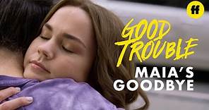 Good Trouble | Maia Mitchell Says Goodbye | Freeform