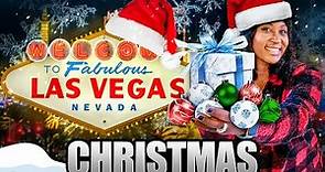 CHRISTMAS is CRAZY in Las Vegas! 20 Top Things to Do for the Holidays