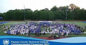 Passaic County Technical Institute 2017 Commencement Ceremony