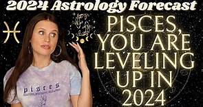 PISCES 2024 YEARLY HOROSCOPE ♓ You are the MAIN CHARACTER - Growing Pains & Mastering Your Magic 🪄
