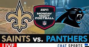 New Orleans Saints vs Panthers Live Streaming Scoreboard, Play-By-Play & Highlights | NFL Week 2 MNF