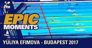 Yuliya Efimova's dominant Gold Medal at Budapest 2017 | FINA World Championships