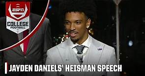 Jayden Daniels wins 2023 Heisman Trophy [FULL SPEECH & REACTION] | ESPN College Football