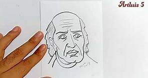 Cómo dibujar a Miguel Hidalgo y Costilla | HD