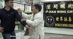 Learning wing chun with Master Sam Lau, one of Yip Man's first students