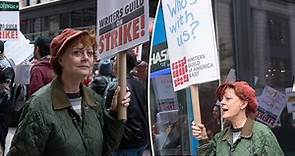 Susan Sarandon arrested at NY State Capitol protesting for ‘fair’ wages