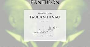 Emil Rathenau Biography - German businessman