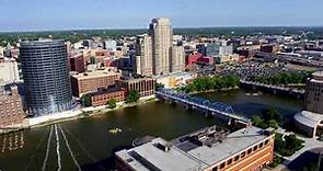 Michigan Grand Rapids, USA 🇺🇸 I 4K Drone Footage