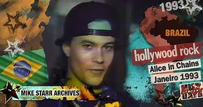 Mike Starr in Brazil, Hollywood Rocks Festival 1993 Interview | Behind the Scenes