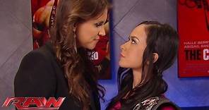 Stephanie McMahon orders Divas Champion AJ Lee to compete: Raw, Sept. 23, 2013