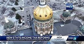 New state income tax reforms go into effect this year in Iowa