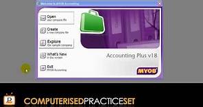 MYOB accounting tutorial: Getting started in MYOB