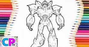 Transformers Coloring Pages ,Transformers Bumblebee, Coloring Pages Tv,Drawing of Transformer